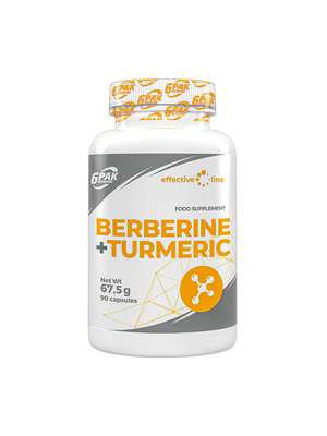 6PAK Nutrition - Effective Line Berberine + Turmeric 90kaps. - 44