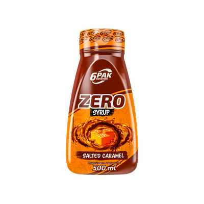 Syrup ZERO 500ml Salted Caramel - Zdjęcie główne
