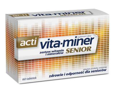 Acti Vita-Miner Senior 60tab. - Zdjęcie główne