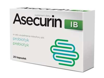 Asecurin IB 20kaps. - Zdjęcie główne