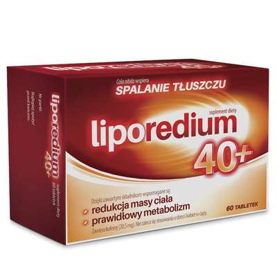 Aflofarm - Liporedium 40+ 60tab. - Zdjęcie główne