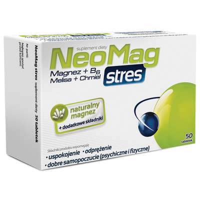 NeoMag Stres 50tab. - Zdjęcie główne