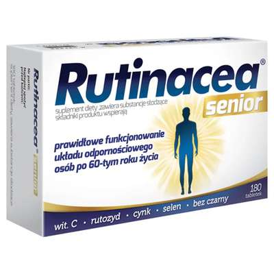 Rutinacea Senior 180tab. - Zdjęcie główne