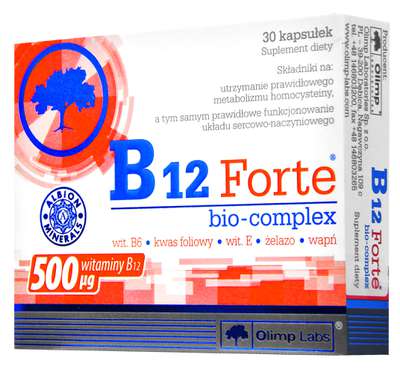 B12 Forte Bio-Complex 30kaps. - zdjęcie główne