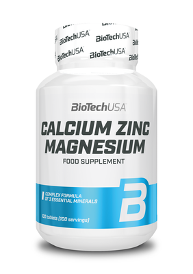 Calcium Zinc Magnesium 100tab. - Zdjęcie główne