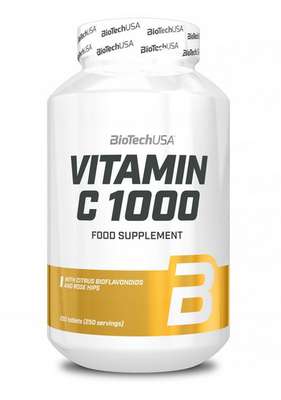 Vitamin C 1000 Rose Hips & Bioflawonoids 250tab. - Zdjęcie główne