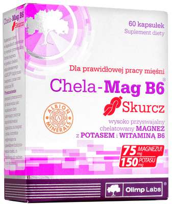 Chela-Mag B6 Skurcz 60kaps. - zdjęcie główne