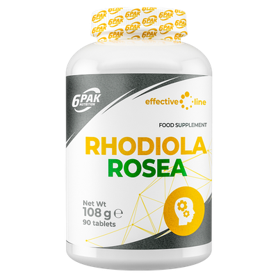 6PAK Nutrition - EL Rhodiola Rosea 90tab. - zdjęcie główne