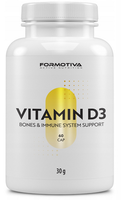 Formotiva - Vitamin D3 60kaps. - Zdjęcie główne