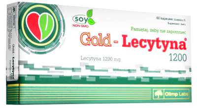 Gold-Lecytyna 1200 60kaps. - zdjęcie główne