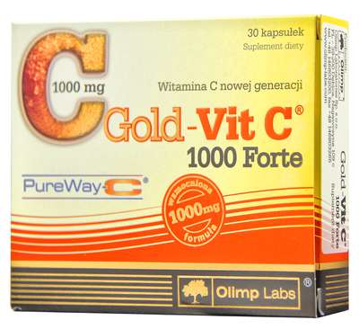 Gold-Vit C 1000 Forte 30kaps. - zdjęcie główne