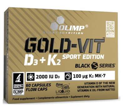 Gold-Vit D3 + K2 Sport Edition 60kaps - zdjęcie główne