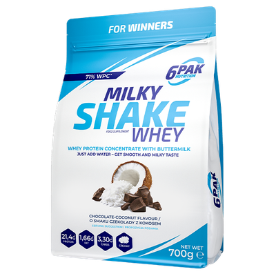 6PAK Nutrition - Milky Shake Whey 700g - Zdjęcie główne