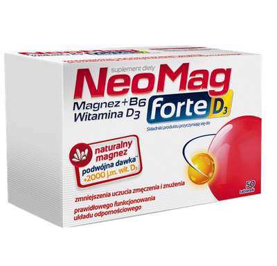 NeoMag Forte D3 50tab. - Zdjęcie główne