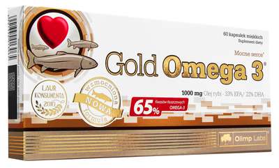 Gold Omega 3 1000mg 60kaps. - Zdjęcie główne