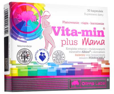 Olimp - Vita-Min Plus Mama 30kaps. - Zdjęcie główne