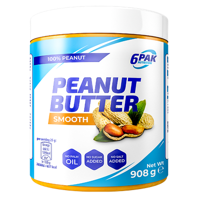 6PAK Nutrition - Peanut Butter PAK Smooth 275g - zdjęcie główne