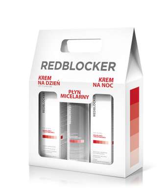 Redblocker - Zestaw promocyjny: krem na dzień 50 ml + krem na noc 50 ml + płyn micelarny 200 ml - Zdjęcie główne