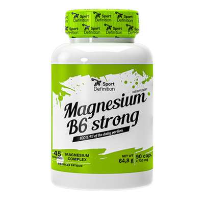 Magnesium B6 Strong 90kaps. - Magnesium B6 Strong 90kaps.