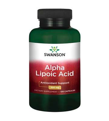Swanson - Alpha Lipoic Acid 300mg 120kaps. - Zdjęcie główne