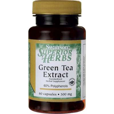 Green Tea Extract 60kaps. - Zdjęcie główne