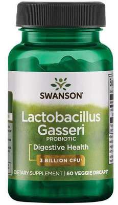 Swanson - Lactobacillus Gasseri 3 Bilion CFU 60kaps. - Lactobacillus Gasseri 3 Bilion CFU 60kaps.