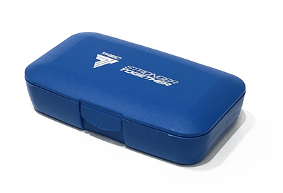 Pudełko na Tabletki - Pillbox Stronger Together Blue - Zdjęcie główne