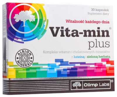 Olimp - Vita-Min Plus 30kaps. - zdjęcie główne
