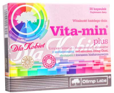 Olimp - Vita-Min Plus dla Kobiet 30kaps. - zdjęcie główne