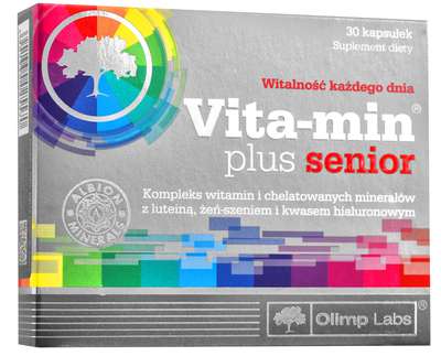 Olimp - Vita-Min Plus Senior 30kaps. - zdjęcie główne